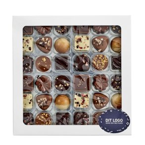 Chokolade �ske hvid - 36 stk.