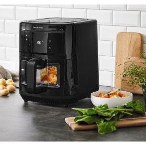 Nordic Sense Airfryer 9 liter 2000 watt Sort