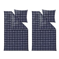 Sdahl Sengest  linen blue - Bubbles