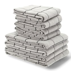 Sdahl hndklder taupe - 8 stk. ass.