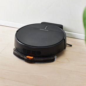 Nordic Sense Robotstvsuger med ladestation Sort