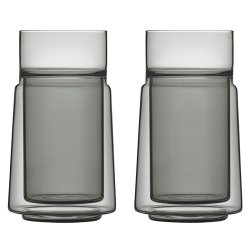 Jacob Jensen termoglas 2 stk. 33 cl.