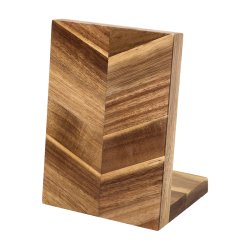 HOLM Knivblok 16 x 12 x 21,6 cm Akacie
