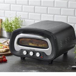 Nordic Sense Pizzaovn elektrisk 2200 watt Sort/S�lv