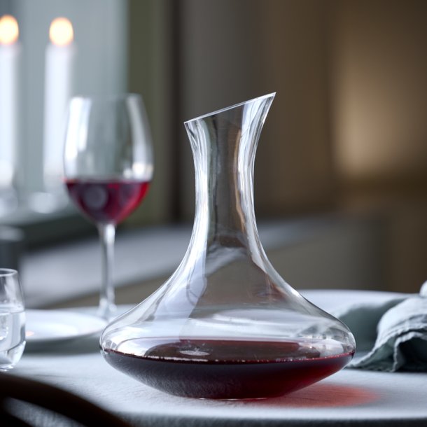 Lyngby glas New Juvel  vinkaraffel