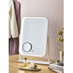 Nordic Sense Aurora spejl med lys