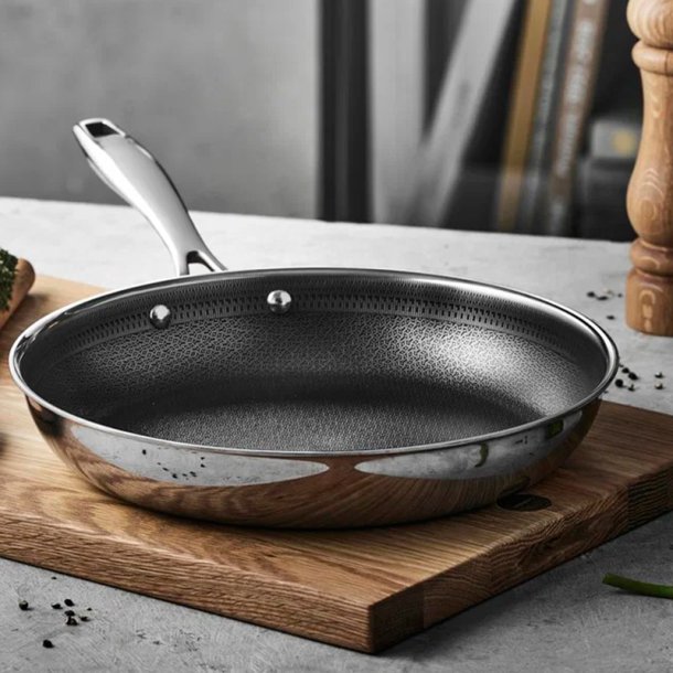 Pillivuyt Gourmet Paillon Hybrid Stegepande Dia 28 cm St�l