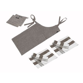 Pillivuyt Tekstils�t recycle 5 dele brun