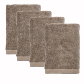 S�dahl h�ndkl�der 70x140 cm  4 stk. - taupe