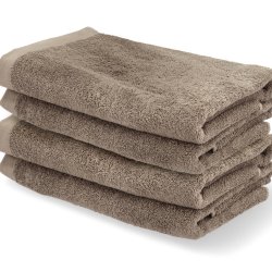 S�dahl h�ndkl�der 70x140 cm  4 stk. - taupe