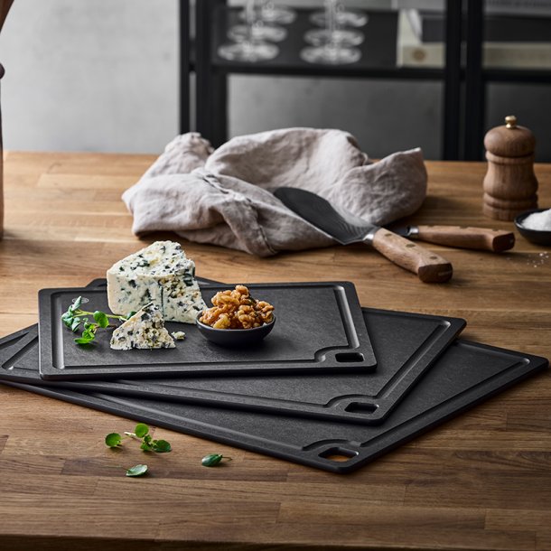 Pillivuyt Gourmet sk�rebr�tter 3 stk, sort SAMPAK
