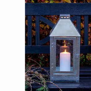 Galvaniseret Midi Lanterne A2 - H. 42,5 cm