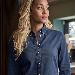  Casual Twill skjorte - Dame