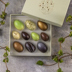 Pskeg med lkkert fyld  - 10 stk