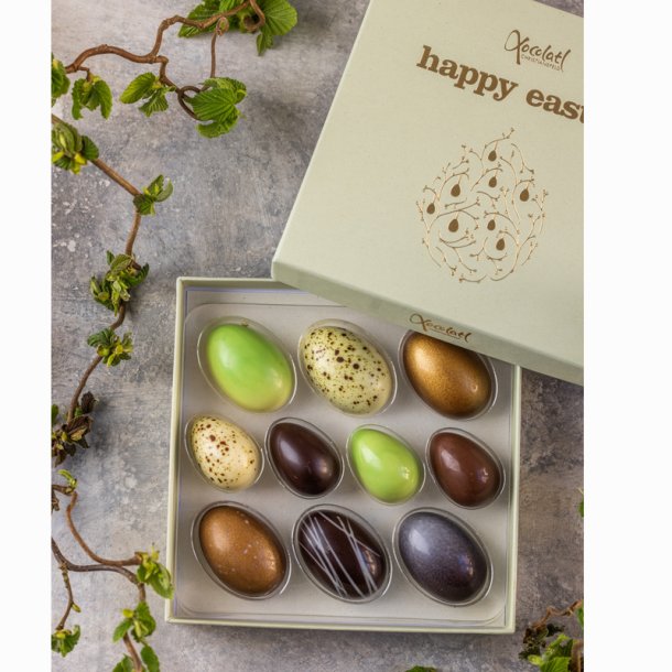 P�ske�g med l�kkert fyld  - 10 stk