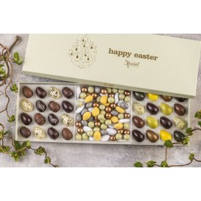 Pskeg m/ fyld -mix 32 stk. - grn ske