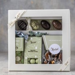 Gaveske med pskelkkerier - grn