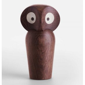 Ugle stor - eg rget - natur - Design Poul Anker Hansen