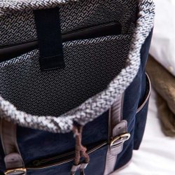 Vinga Hunton rygsk - Imiteret ruskind