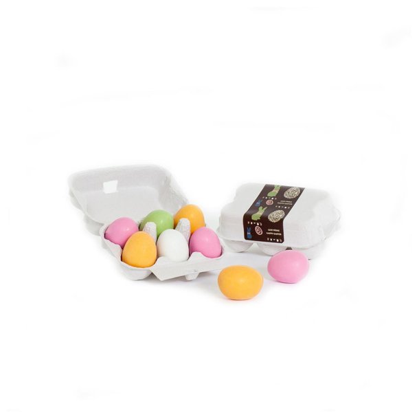 ggebakke m/marcipan pskeg pastel - 6 stk