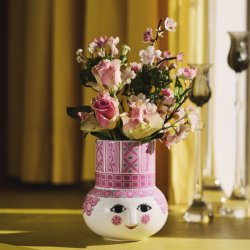 Bjrn Wiinblad Olga vase - pink 15 cm