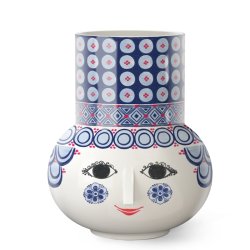  Bjrn Wiinblad Olga vase - bl 20 cm