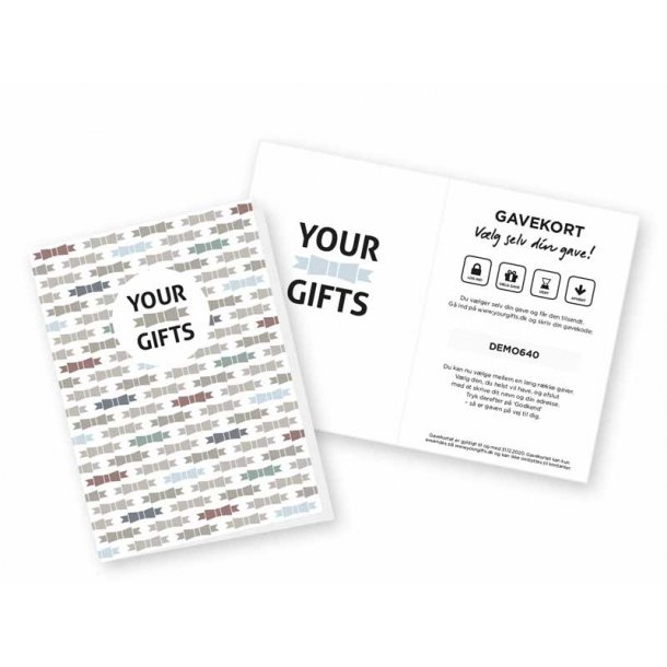 YOUR GIFTS GAVEKORT - kr. 640