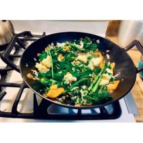 Hws Wok i jern - 36 cm.