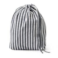 Sengetj Calle gr/hvid - 2 st