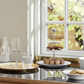 Hammersh�i Etagere � 28 cm hvid
