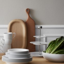 Hammersh�i Etagere � 28 cm hvid