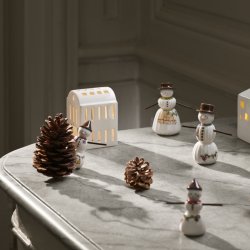 Hammersh�i Christmas snemand &amp; kone