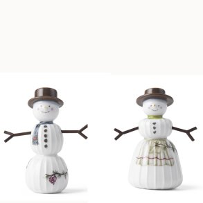 Hammersh�i Christmas snemand & kone