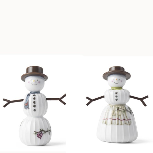 Hammersh�i Christmas snemand &amp; kone