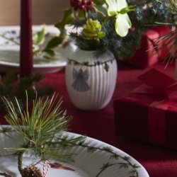Hammersh�i Christmas vase H.10,5 cm