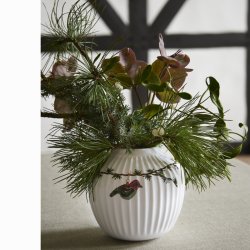 Hammersh�i Christmas vase H.13 cm