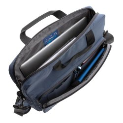 Laptop taske 15,6" - Impact Aware rPet - blå