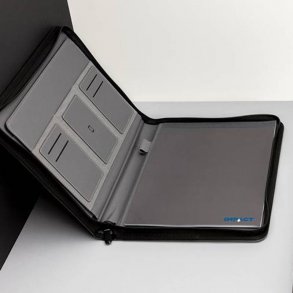 Skrivemappe A4 med lynls - Impact Aware rPET