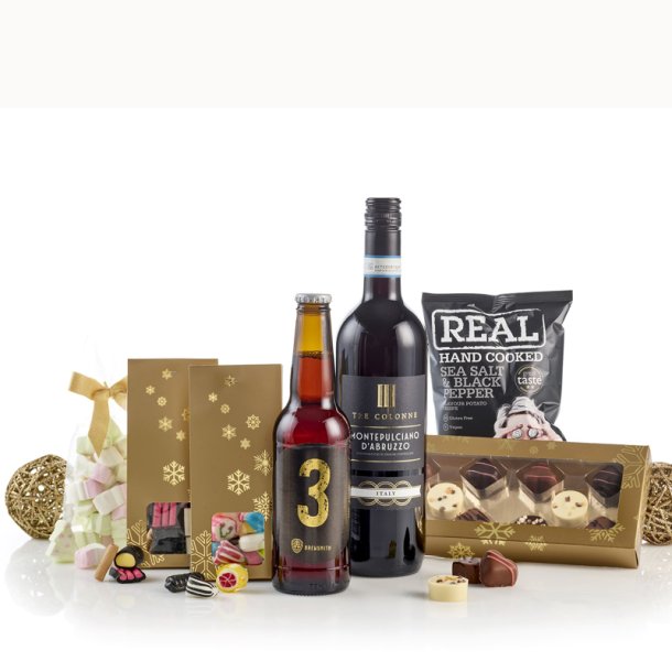 Gldelig Jul - vin &amp; chokolade