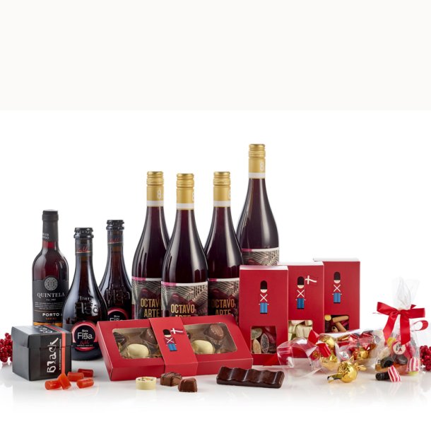 Julekassen- vin &amp; chokolade