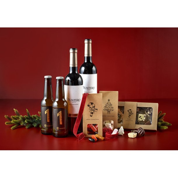 Julehygge - vin &amp; chokolade