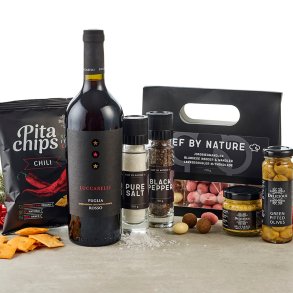 Gavepakke CbyN No. 2 -Vin & delikatesse