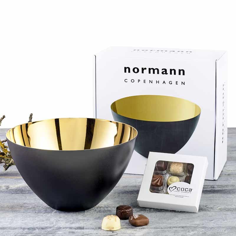 Normann & chokolade -kundegave virksomheder