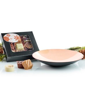 Chokolade & Krenit sk�l 16 - kobber