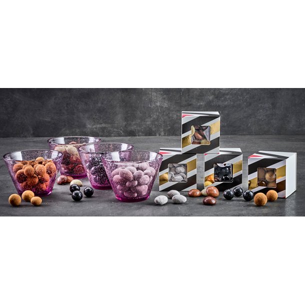 4 sk�le &amp; s�de sager - r�d - Lyngby glas
