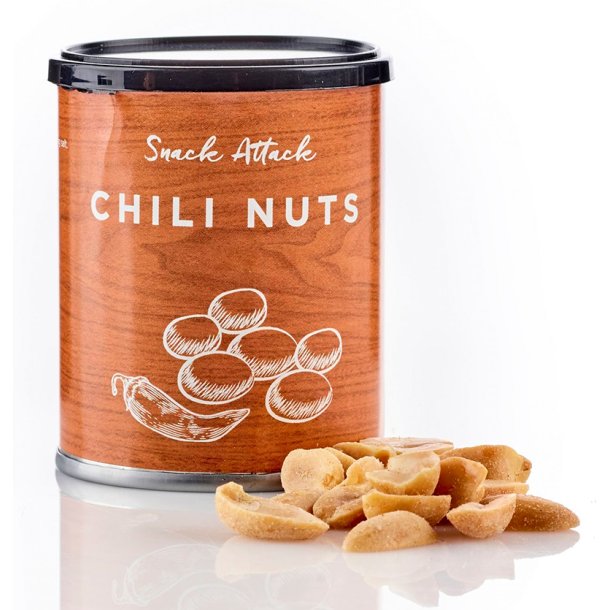 Snack Attack - Chili Nuts i tindse