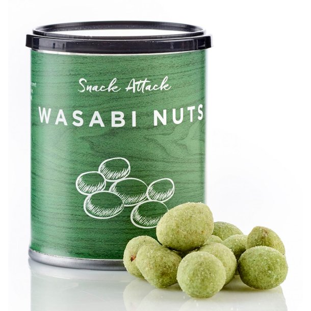 Snack Attack - Wasabi peanuts i tindse