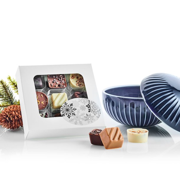 Bonbonniere m/ chokolade - bl�