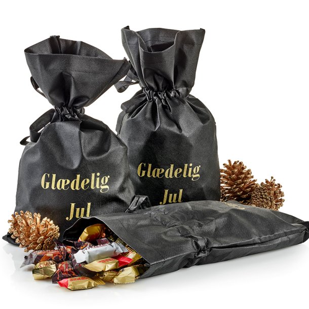 Sort pose med - Gl�delig jul - tryk og Toms Mini favoritter