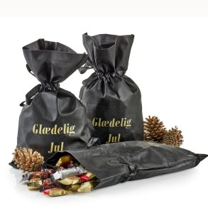 Toms Mini favoritter - sort pose i fl. str. - Gldelig jul